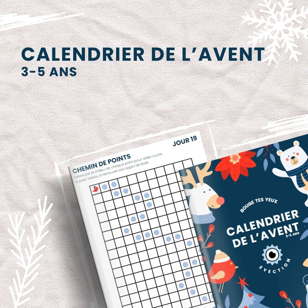 Calendrier de l'avent 3-5 ans