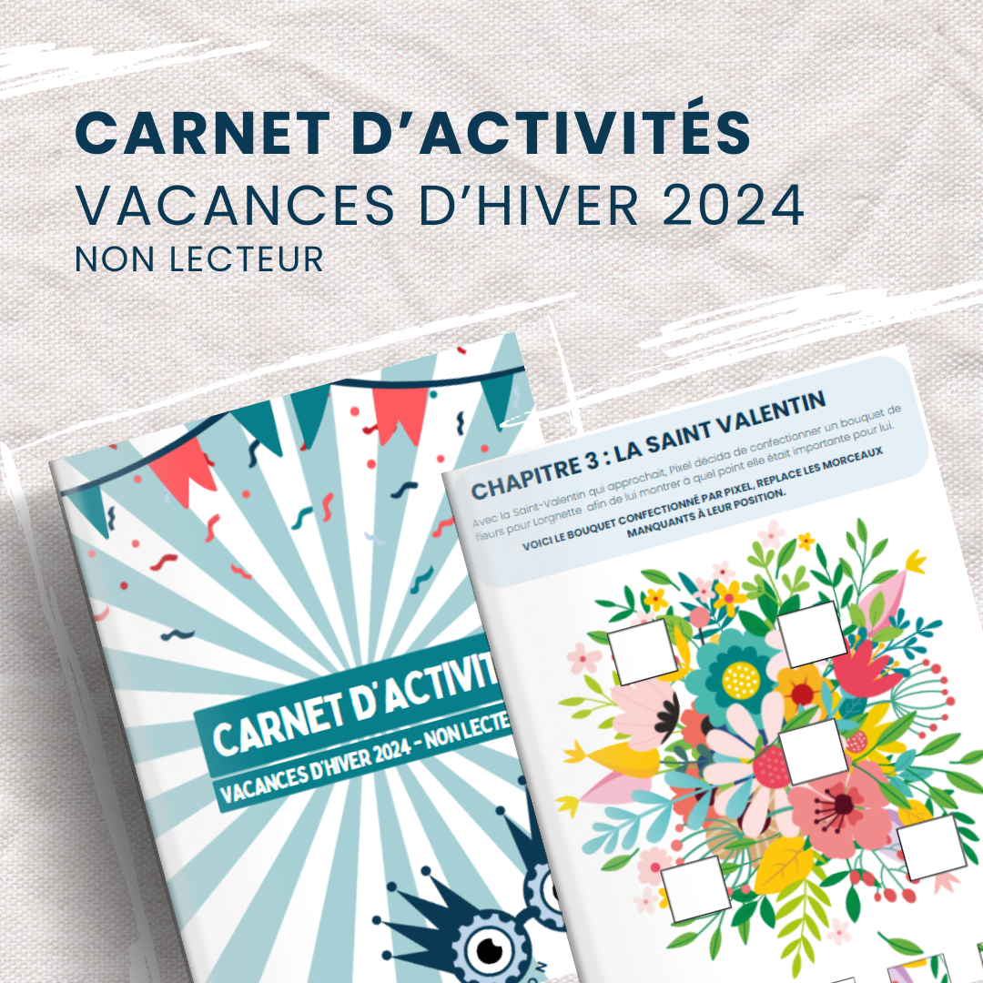 Carnet d'activités vacances d'hiver - non lecteur
