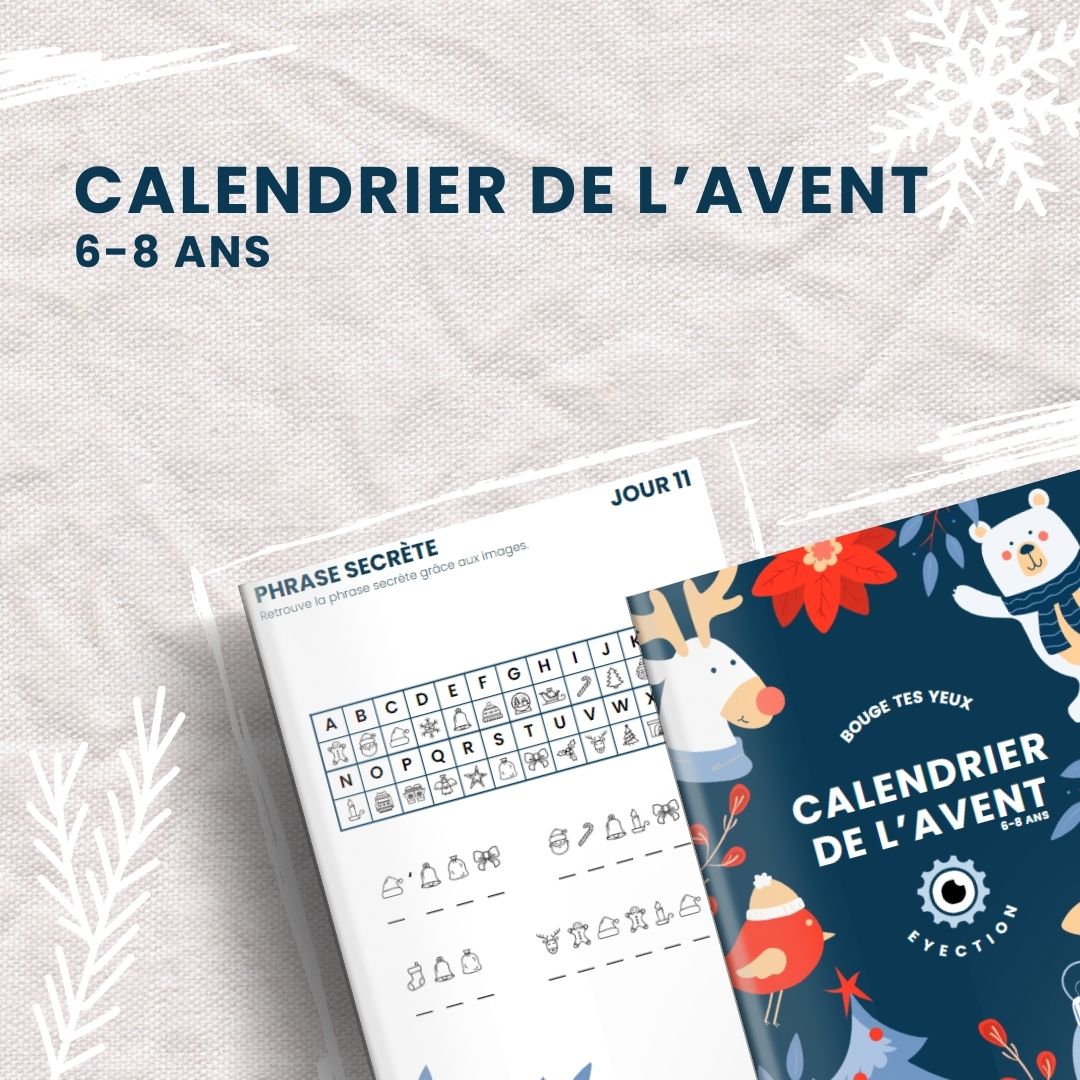 Calendrier de l'avent 6-8 ans