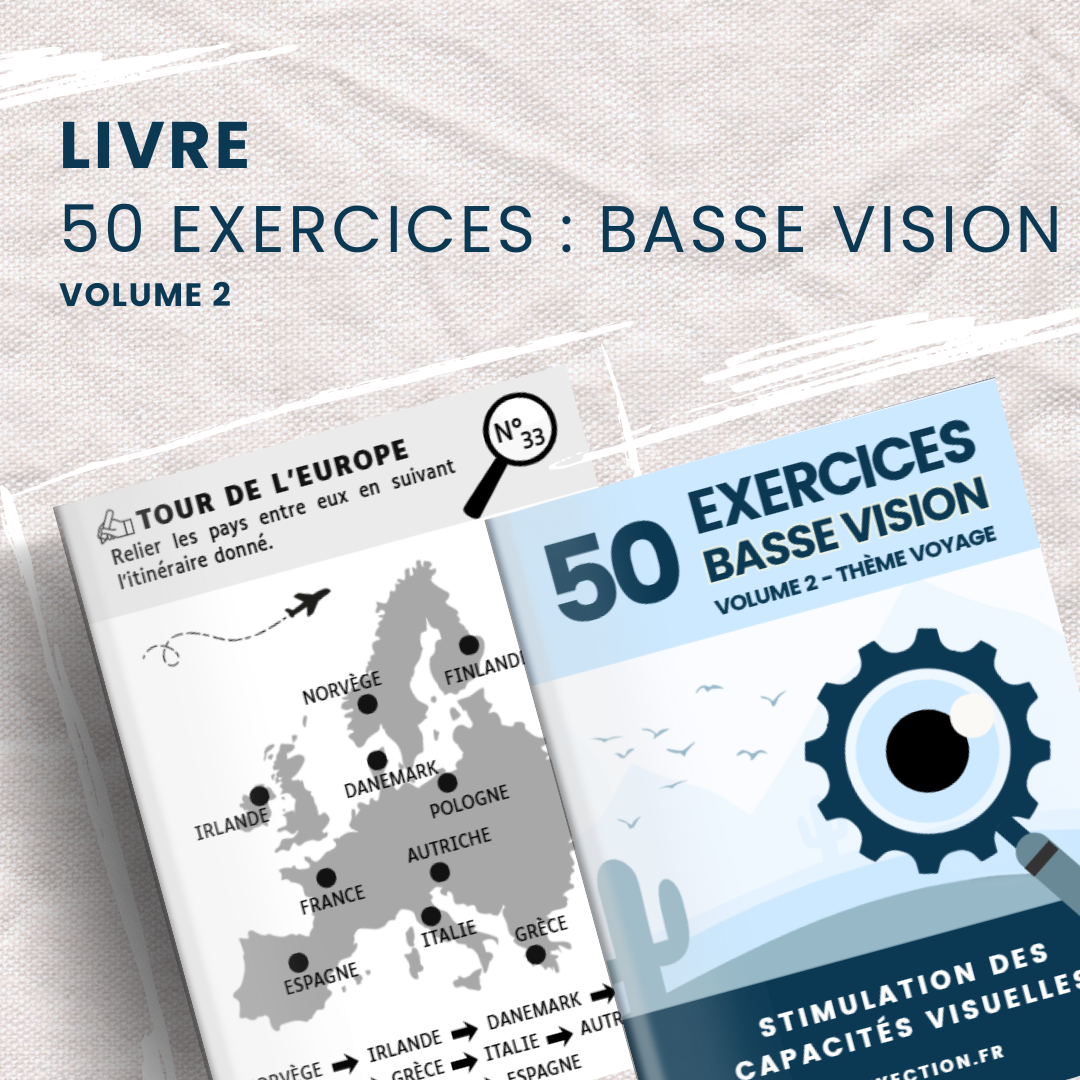 LIVRE - EXERCICES BASSE VISION - Volume 2