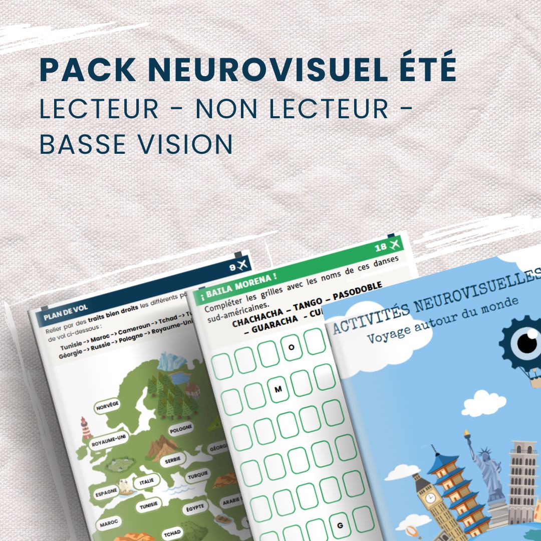 Pack Tour du Monde Neurovisuel - Eté 2025