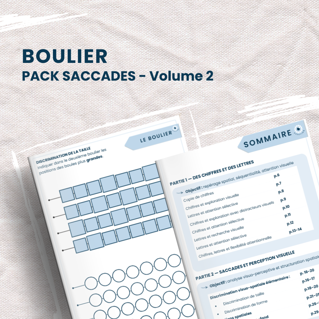Pack saccades - Volume 2