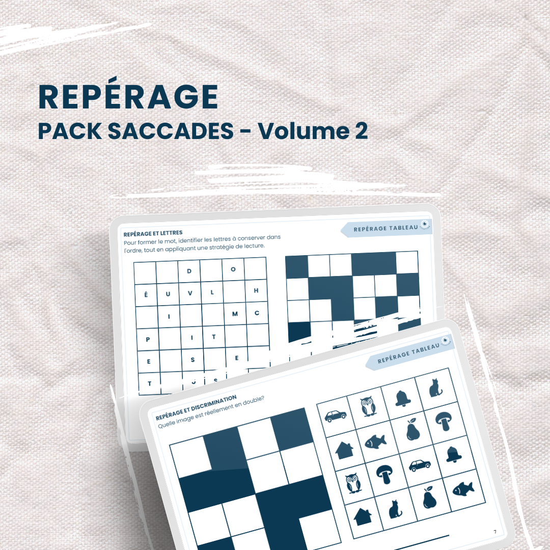 Pack saccades - Volume 2