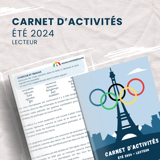 Carnet d'activités - été 2024 LECTEUR