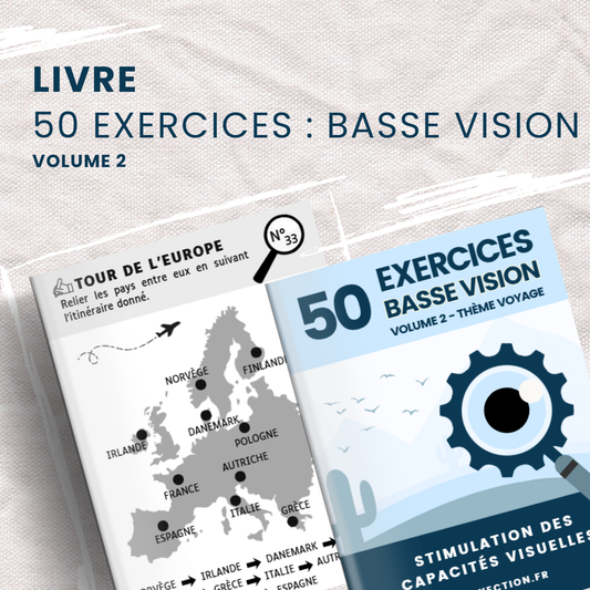 LIVRE - EXERCICES BASSE VISION - Volume 2
