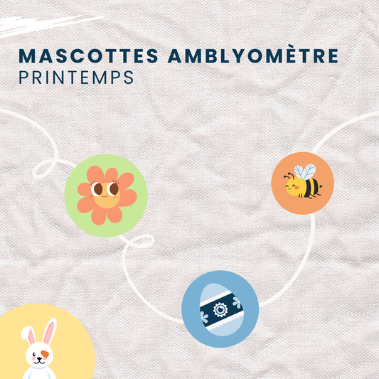 Mascottes Amblyomètre - Edition Printemps